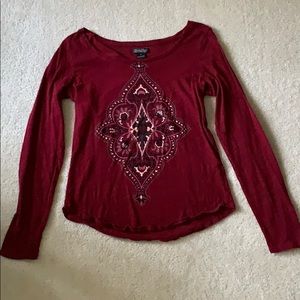 Lucky Brand Long Sleeved Blouse